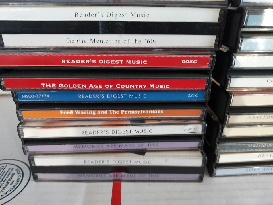Lot Of 18 Reader's Digest Cds Christmas Classical Good Used - T3#370 - Image 4 of 4