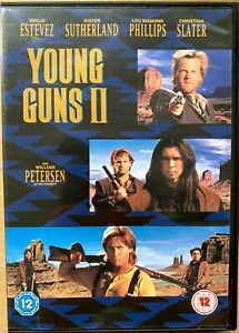 Young Guns Ii Dvd 2 Billy The Kid Western With Emilio Estevez Kiefer Sutherland Ebay