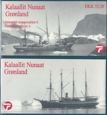 Danemark - Groenland Carnet N°C306a Norden'98 - Grands voiliers à vapeur neuf**
