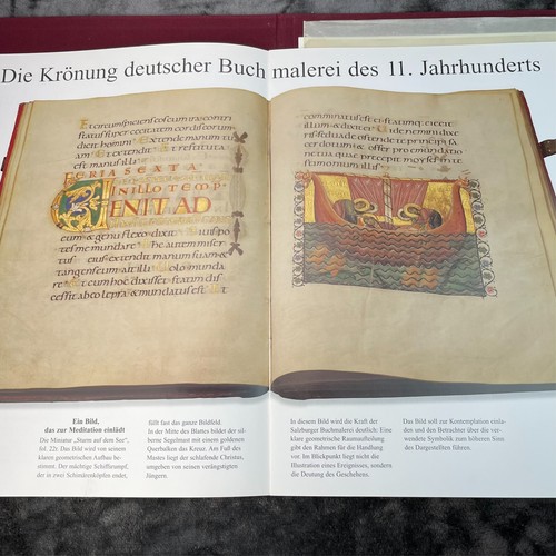 The Salzburg Pericopes Medieval Illuminated Manuscript Facsimile GERMAN - Picture 16 of 22