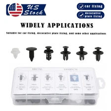 100PCS Accessories Clip Trim Car Push Pin Rivet Bumper Door Panel Retainer Kit