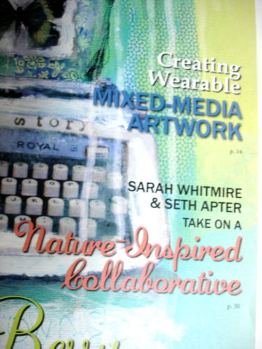 Somerset Studio Craft Magazine Vo 16 # 1 Jill K Berry Sarah Whitmire Seth Apter+ - Picture 3 of 6
