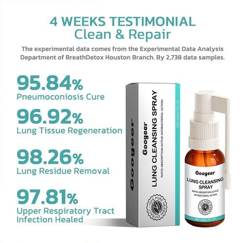 Herbal Lung Cleanse Spray Mist-powerful Lung Support Inflammation Quit Sore Q8O9 - Picture 2 of 10