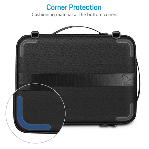 13 inch Laptop Shoulder Bag Briefcase Tablet Carrying Case for MacBook Air 15 - Picture 6 of 8