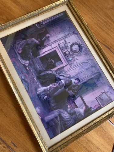 Walter Dendy Sadler Lovely Old Home Sweet Home Druck Passepartout gerahmt 13 x 10 - Bild 5 von 12