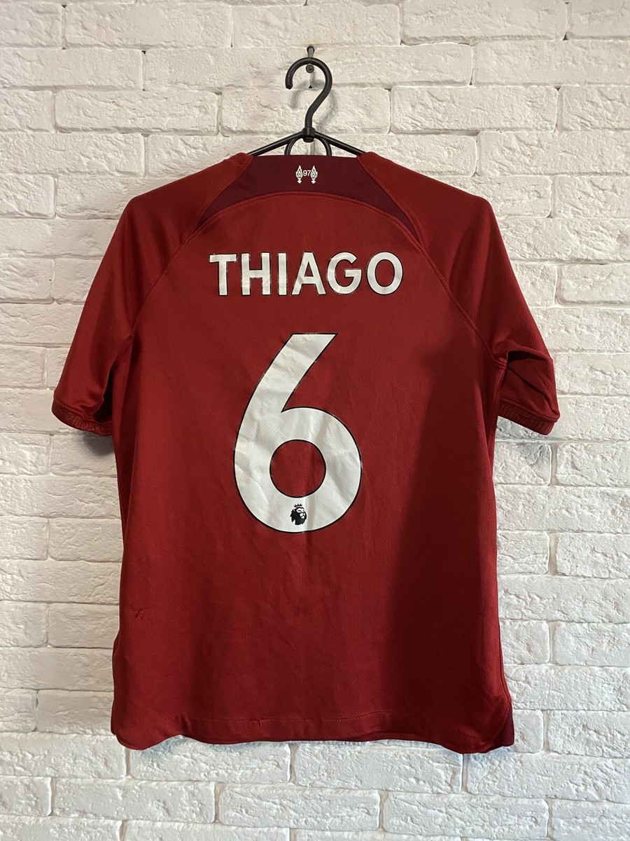 Nike Liverpool Jersey THIAGO 6 Sz XS-S | eBay