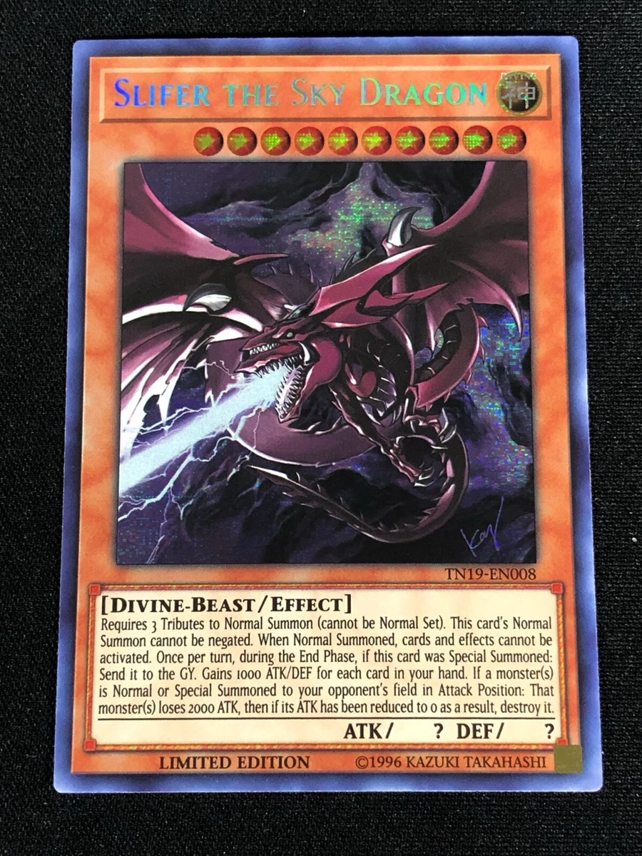 Slifer The Sky Dragon Yu-Gi-Oh! TCG Individual Trading Card Games