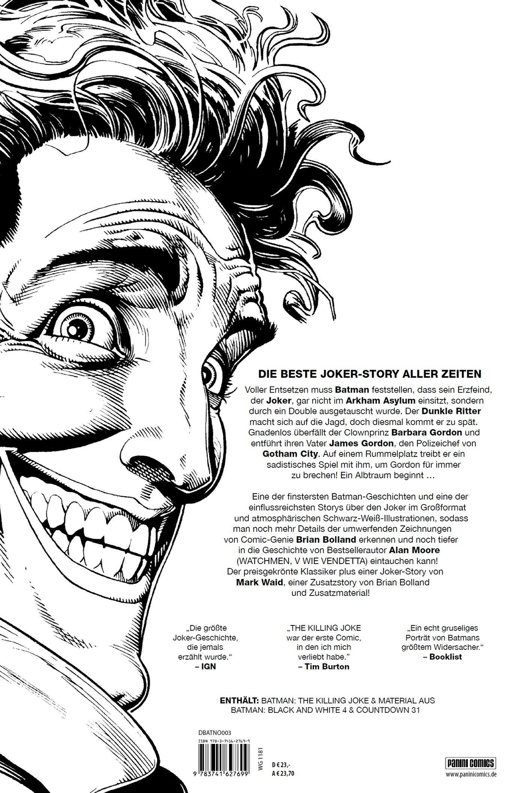 Thumbnail - Batman Noir: Killing Joke - Ein Tödlicher Witz Alan Moore