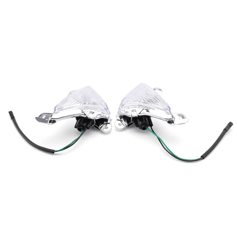 2 Colors Front Turn Signals lens for Kawasaki ZX636/ZX6R 2005-2010 2008 2009 VA Foto 4 de 4