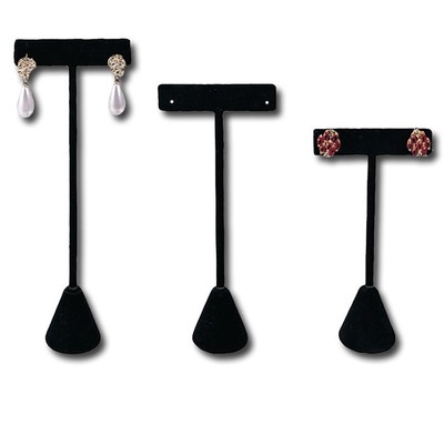 Earring Display Jewelry Stand Black Earring T Bar Display Durable Earring Stand