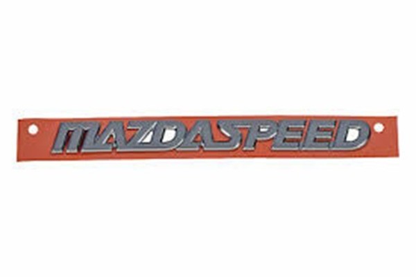 "Mazda Original Oem Heck Emblem Typenschild \"Mazdaspeed\" 2006-2007 GP9A-51-721"-image