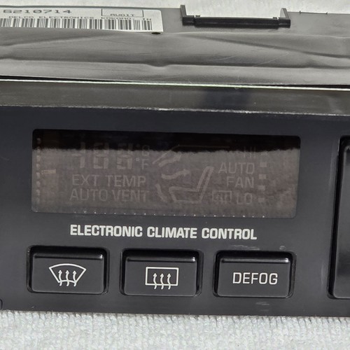 Delco 1996 Buick Roadmaster Sedan Temperature AC Heater Climate Control 16210714 - Picture 6 of 14