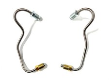 Prebent Stainless Steel Brake Caliper Lines 1989-95 Toyota Truck Ext Cab 2wd