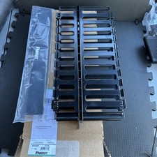Panduit Patchlink Horizontal Cable Manager 19" Front and Rear, 1RU - FREE SHIPB1