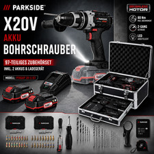 PARKSIDE PERFORMANCE 20 V Akku Schlagbohrschr...