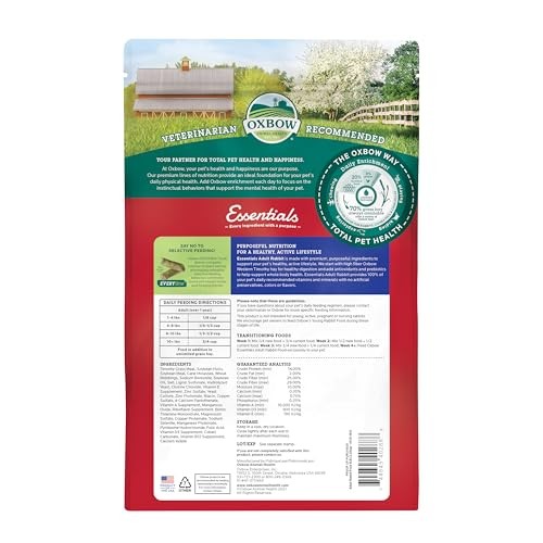 Oxbow Essentials Adult Rabbit Food - All Natural Adult Rabbit Pellets - 5 lb. - Picture 2 of 10