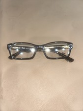 Ray-Ban RB 5206 5373 52 18 Brown Eyeglasses Authentic