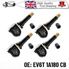 For Ford Focus Fiesta C-Max Kuga 4x TPMS Tyre Pressure Sensor 1862980 203683