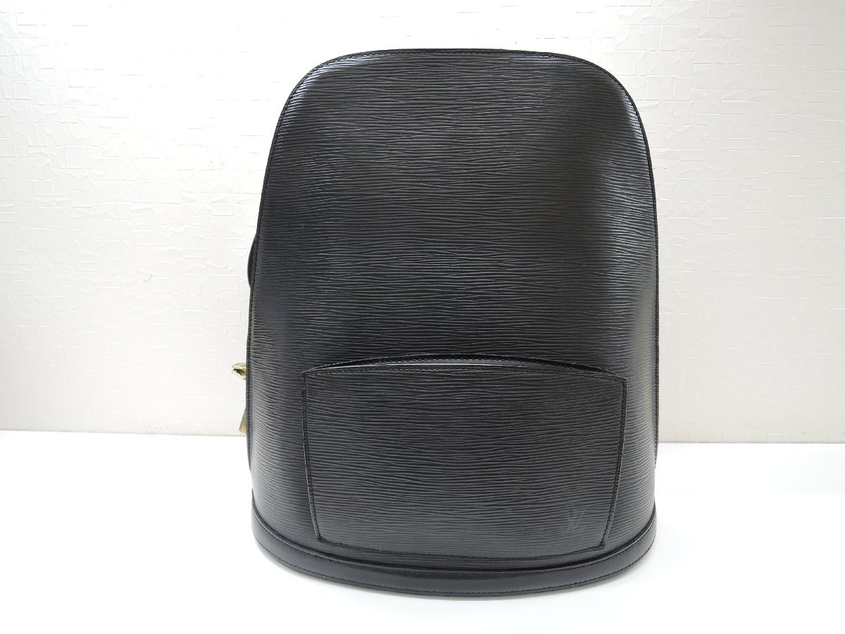 Louis Vuitton Epi Gobelin M52292 Pre-Owned Backpack Black