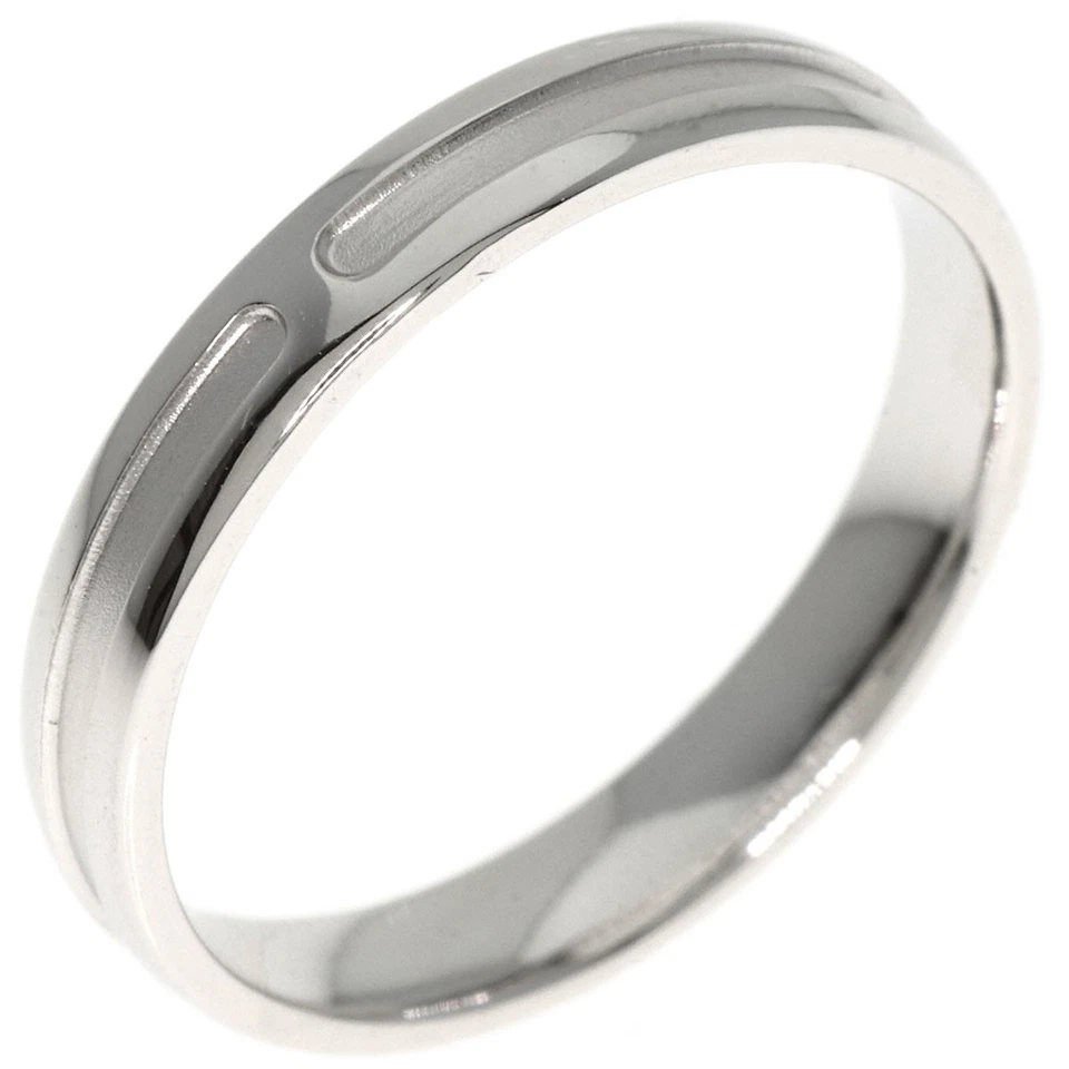 Anillo HERMES Arianne #48 oro blanco K18 damas [usado] Foto 2 de 4