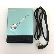 KENWOOD Kenwood DMC-T33 Portable MD Player Blue Remote control included