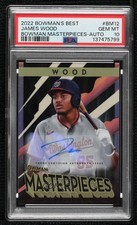 2022 Bowman's Best Bowman Masterpieces 46/99 James Wood PSA 10 GEM MT Auto 06z2
