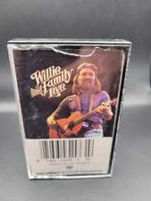 WILLIE NELSON Willie and Family Live Cassette 1978 Columbia CGT Vintage Album