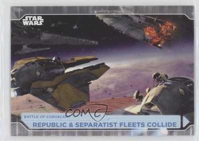 2021 Topps Star Wars Battle Plans Republic & Separatist Fleets Collide #21 0f3j