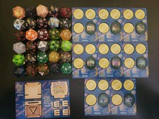 Ninja Turtles Treasure Pack D20 Spindown Life Counters/Acrylic Tokens - TMNT MTG