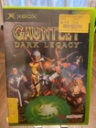 Midway Gauntlet: Dark Legacy Xbox Manual Action and Case T 2002 NTSC