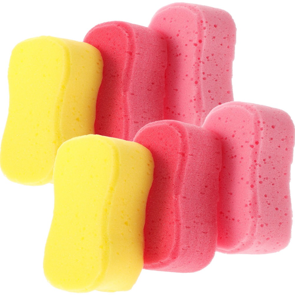 8 Pcs Body Wash Scrubber Back Exfoliator Sponge Bath Loofah Shower