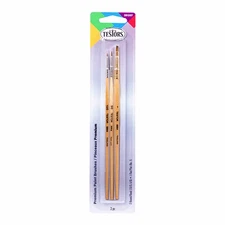 Testor Corp. 3 Piece Premium Assorted Brush Set TES281207 Paint Brushes