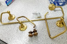 Brass Fittings for A Bathroom Very Old Vintage