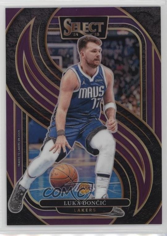 2024-25 Panini Select Premier Level Purple Prizm /99 Luka Doncic Dončić #141