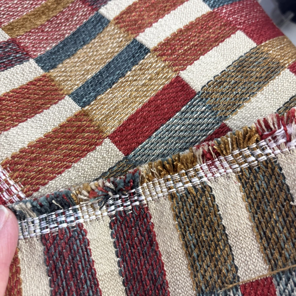 "Tela de diseñador de tapicería pesada Robert Allen 2 yardas x 58""" Foto 3 de 4