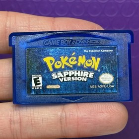 Pokemon Sapphire Version GBA [Authentic &ndash; New Battery] Gameboy Advance Cartridge