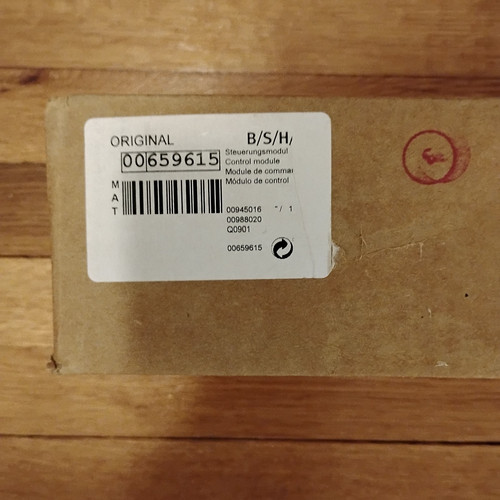 Bosch Oven Control 12022213, 00659615, 00646640, 00648781, 00650428, 00659615