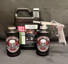 Gallon of Black NH OIL with Standard Undercoating Gun and 2 Black Quart Bottles