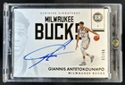2017-18 Panini Encased Giannis Antetokounmpo Scripted Gold Auto #/10