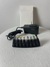for DC Power Supply Jack Sets 5.5x2.1mm Adapter To 8 Plugs Connector For Laptop