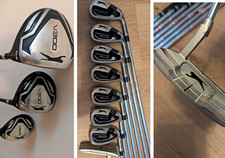 Slazenger V300 Golf Set, Driver - 3 Wood - Hybrid - Irons & Putter, Reg Flex ⛳ 