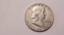 FRANKLIN HALF DOLLAR, 1952-D---37