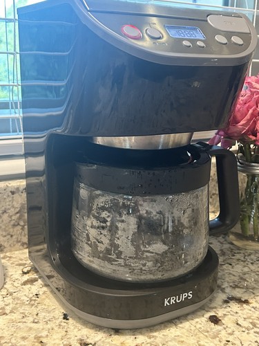 Krups KM405 Black Stainless Steel Programmable 12 CUPS Coffee Maker Tested - Picture 2 of 9