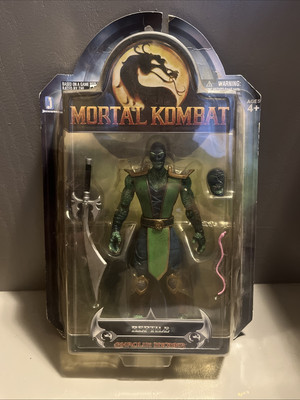 Mortal Kombat Action Figure REPTILE Shaolin Monks SEALED Jazwares 6'' 2006 RARE