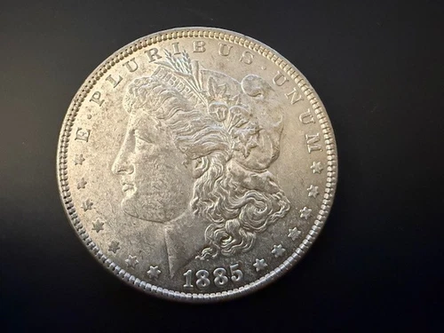 1885 MORGAN SILVER DOLLAR Philadelphia Mint  VG COND Circulated FREE SHIP!!