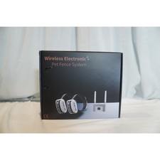 Wireless Electronic Pet Fence System   Dual Collar w/ Remote Base Station