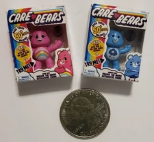 ZURU 5 Surprise Cheer & Grumpy Bear Care Bear Lot Mini Brands Series 2 Toys