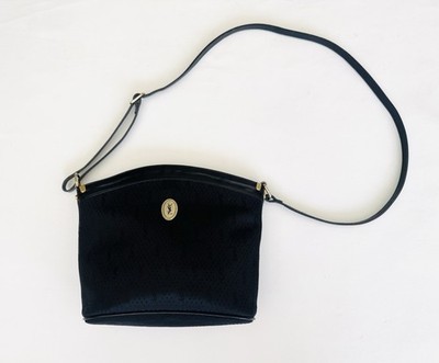 YVES SAINT LAURENT All Over Monogramm Umhängetasche - Vintage 1980s