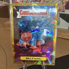 BILLY BLING #27-50 GOLD SAPPHIRE GARBAGE PAIL...