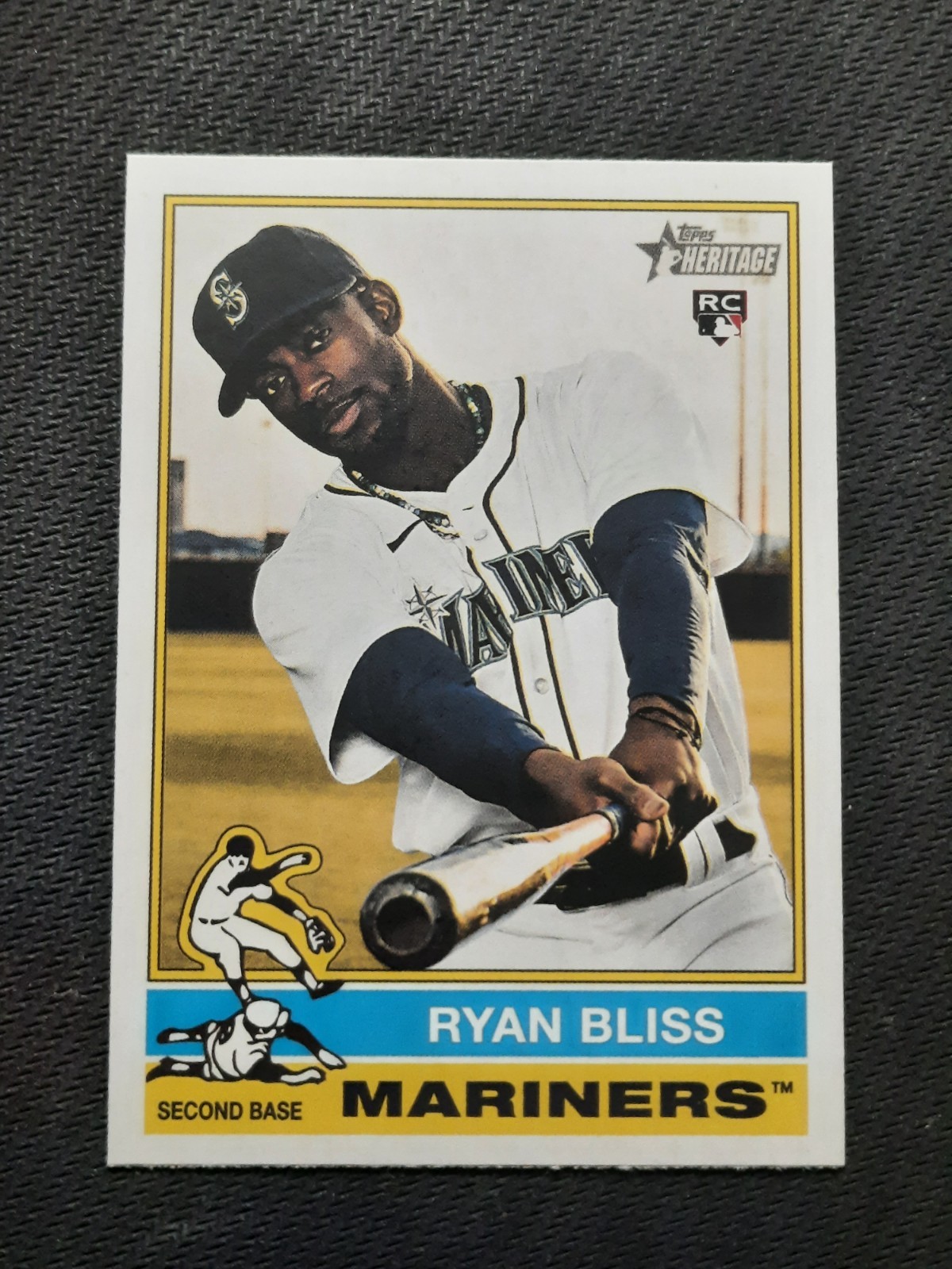2025 Topps Heritage #16 Ryan Bliss Seattle Mariners